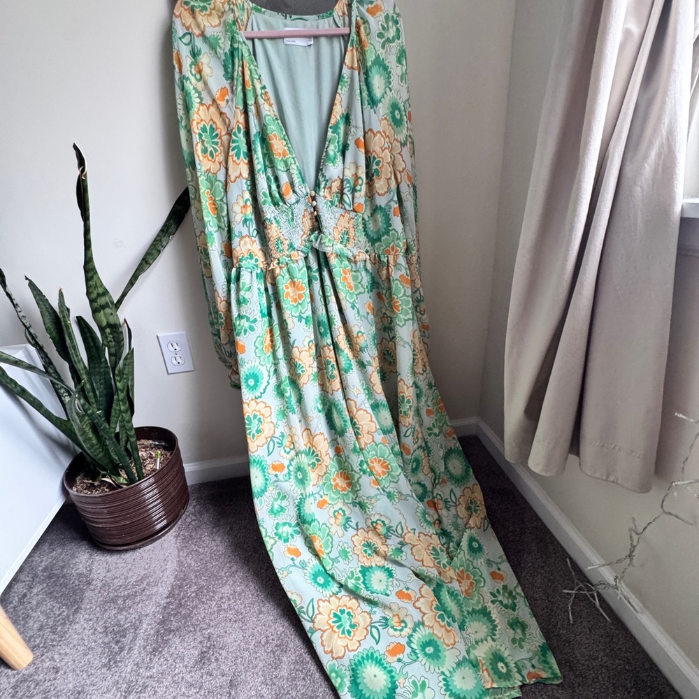 ASOS Design Floral Maxi Dress